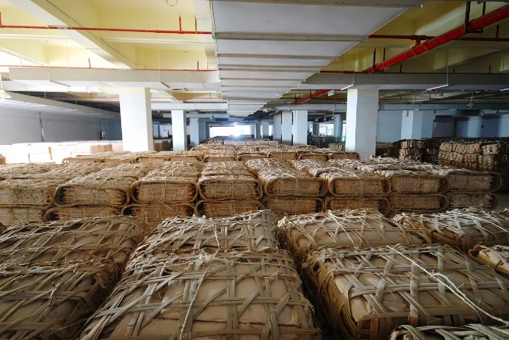 自贡干仓普洱茶仓库展示