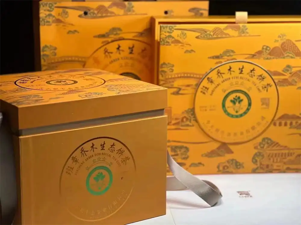 自贡回收今大福普洱茶2023年生茶熟茶图2